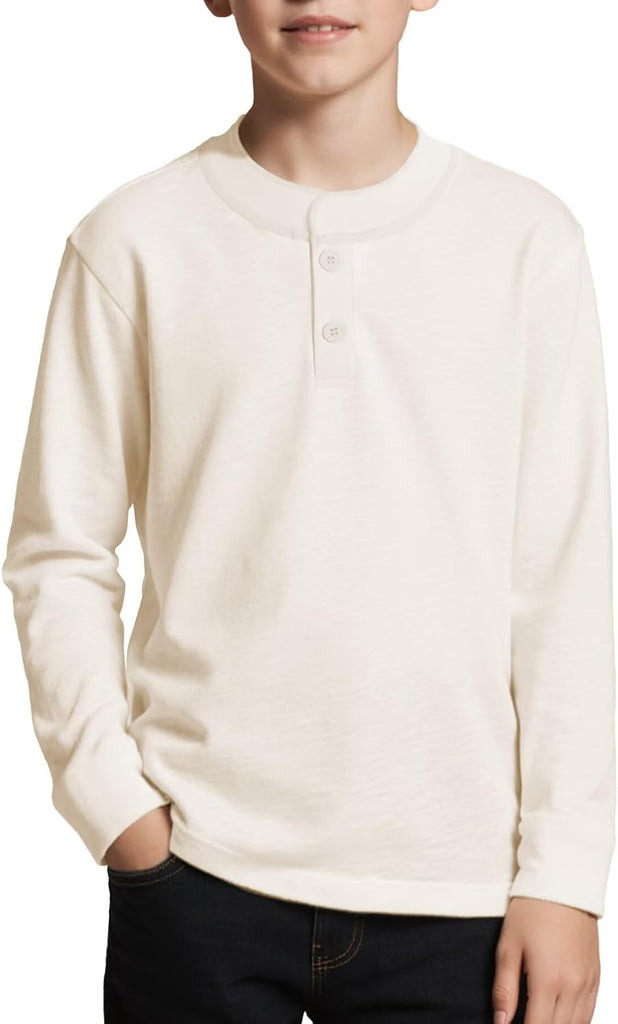 Boys Henley Long Sleeve Shirt
