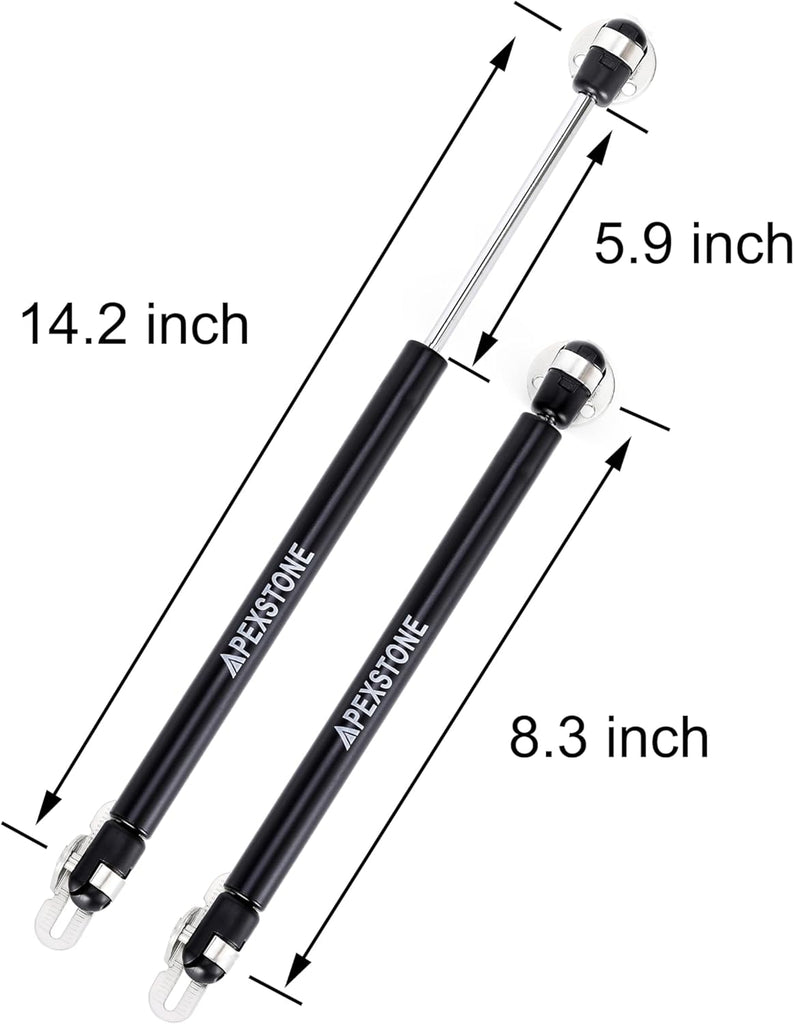 Soft Close Hinges for Toy Box, Slow Closing Safety Hinges for Toy Chest, Storage Bench, Wooden Chest & Toy Box, Prevent