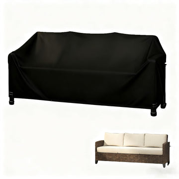 Patio Bench Loveseat Cover, 75x26x35inch Premium Heavy Duty Waterproof Outdoor Furniture Protection Cover