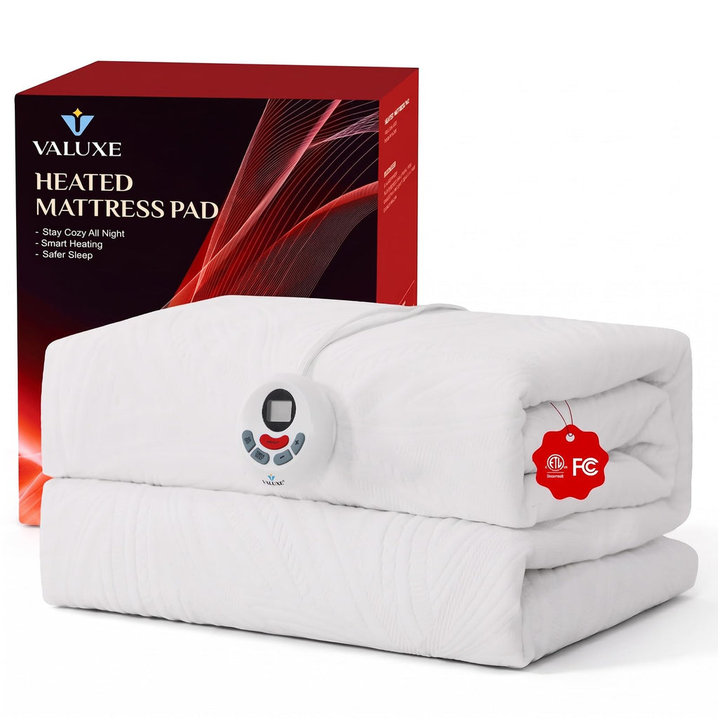 Heated Mattress Pad 12 Heat Settings Electric Bed Warmer