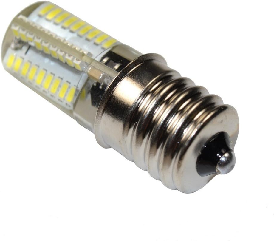 110V E17 Base Silicone Crystal Dimmable LED Bulbs Cool White Compatible with LG 6912W1Z004B Microwave Light