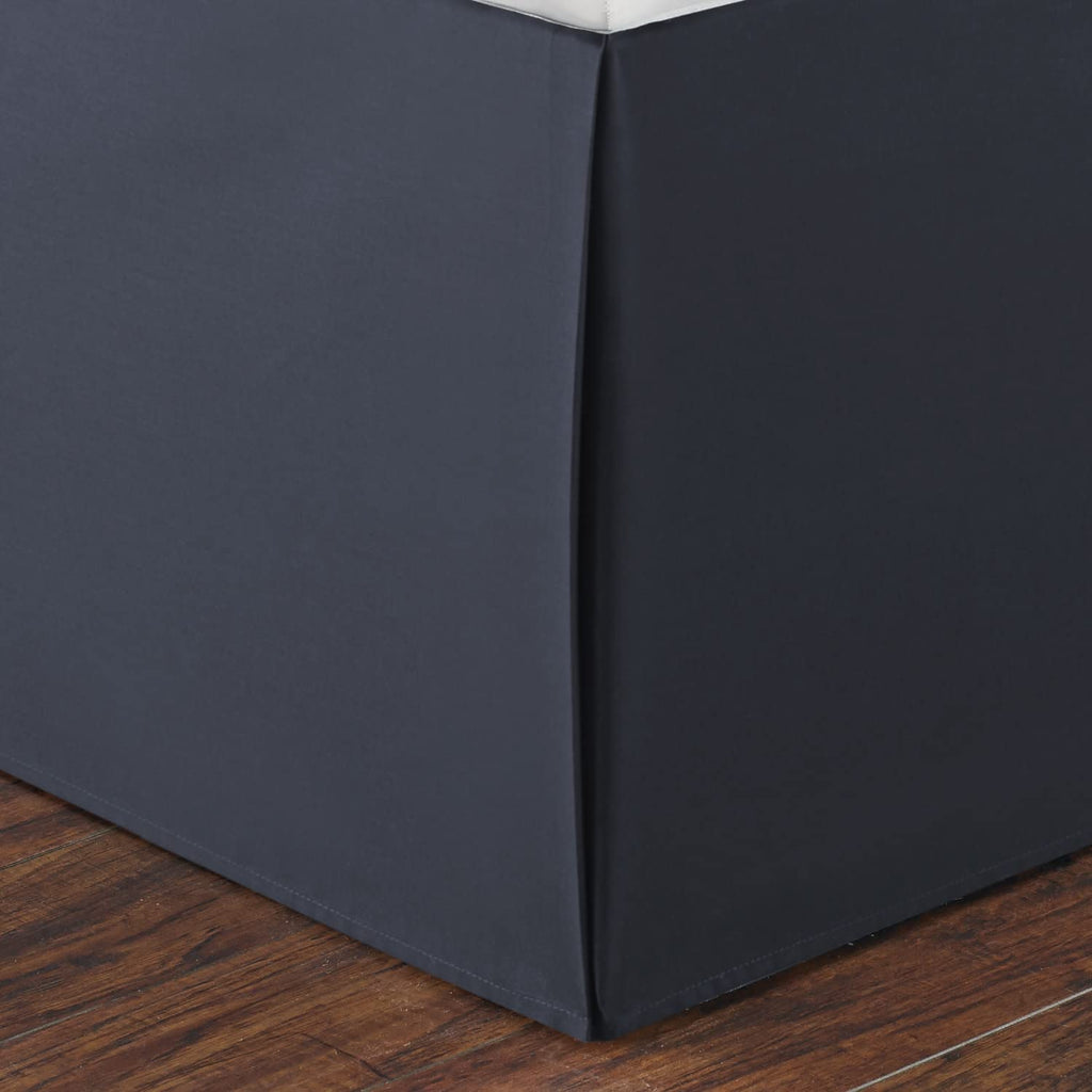 Queen Size Cotton Twill Bed Skirt with Split Corners