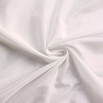 100cm*140cm White Silk Cotton Fabric Lining Material for Dress