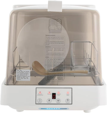Portable Countertop Dishwasher, Automatic Dishwashing w/6 Programs & 5L Tank, Small Dishwasher for A