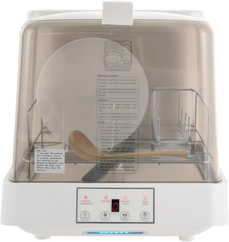 Portable Countertop Dishwashers, Portable Mini Dishwasher Countertop Electric Dishes Dishwashers Aut