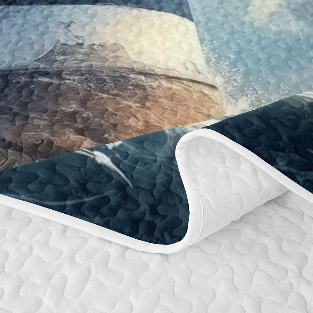 Lighthouse Seagull Ocean Sea Quilts for Bed