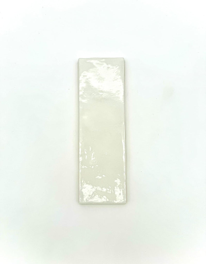 Rivian Zellige 2.5" x 8" Ceramic Wall Tile (5.38 Sq. Ft. / Case) (Blanc)