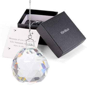 Modern Grief Gift Memorial Gift for Loss of Loved One, Loss of Father, Loss of Mother Remembrance Gifts 40 mm Crystal
