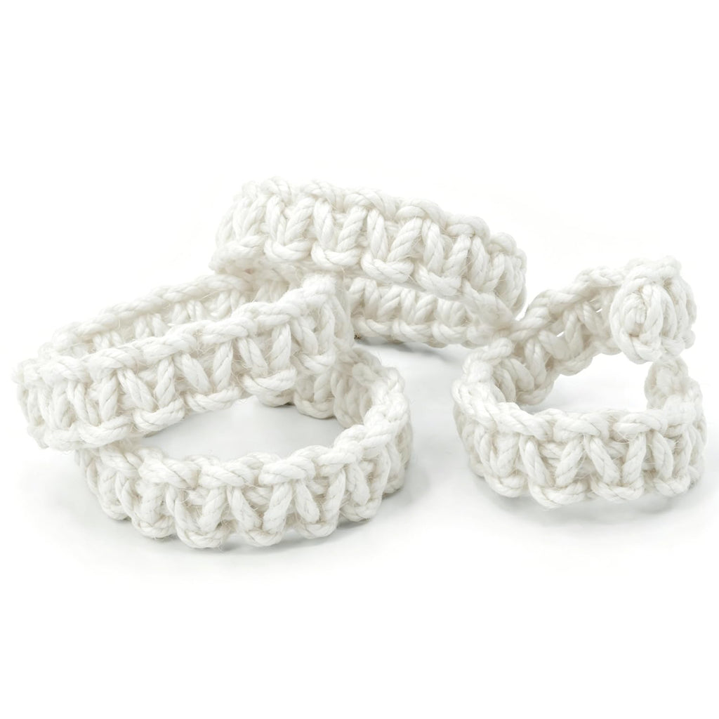 Braided Curtain Tiebacks, Boho Handmade Curtain Holdbacks - 4 Pack