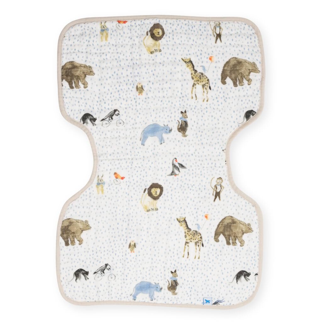Unicorn Cotton Muslin Burp Cloth - Party Animals