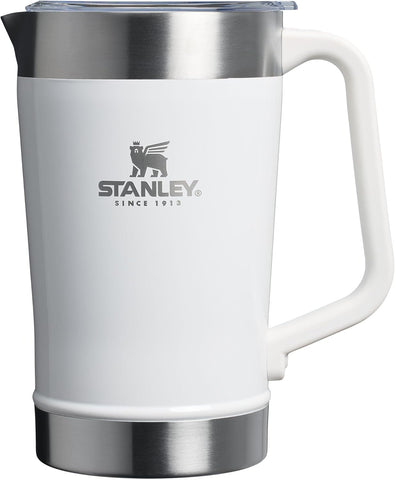 Stay-Chill Pitcher 64 oz | Cold Water, Beer, and Drink Pitcher with Lid | Large Capacity Durable Beverage Container