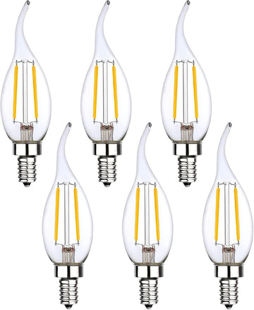 Dimmable E12 LED Bulb 25 Watt Equivalent Candelabra Light Bulbs
