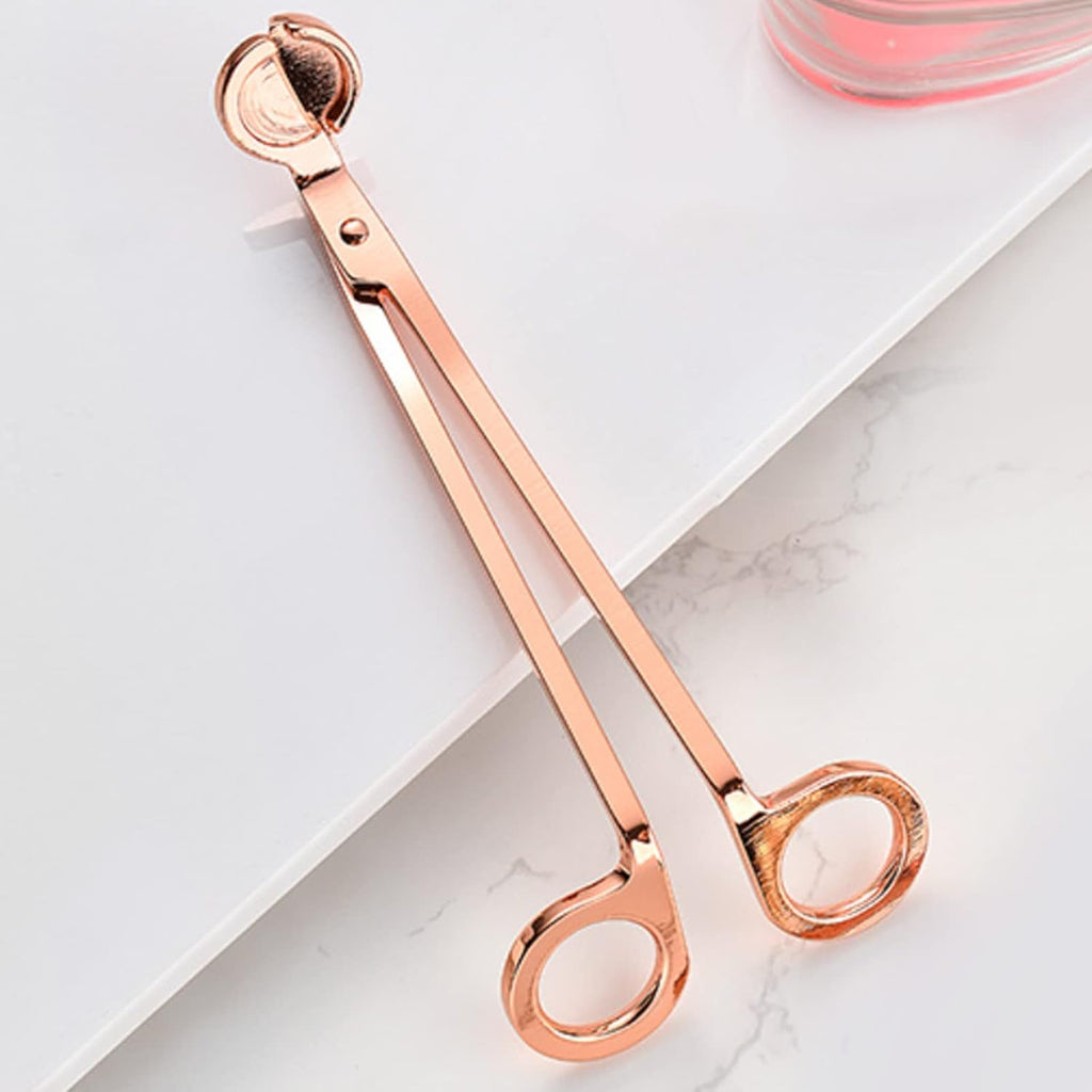Candle Wick Trimmer, Polished Wicker Scissors, go deep into The Candle to Cut Spent Chips, Allow The Cleaner - Set of 2