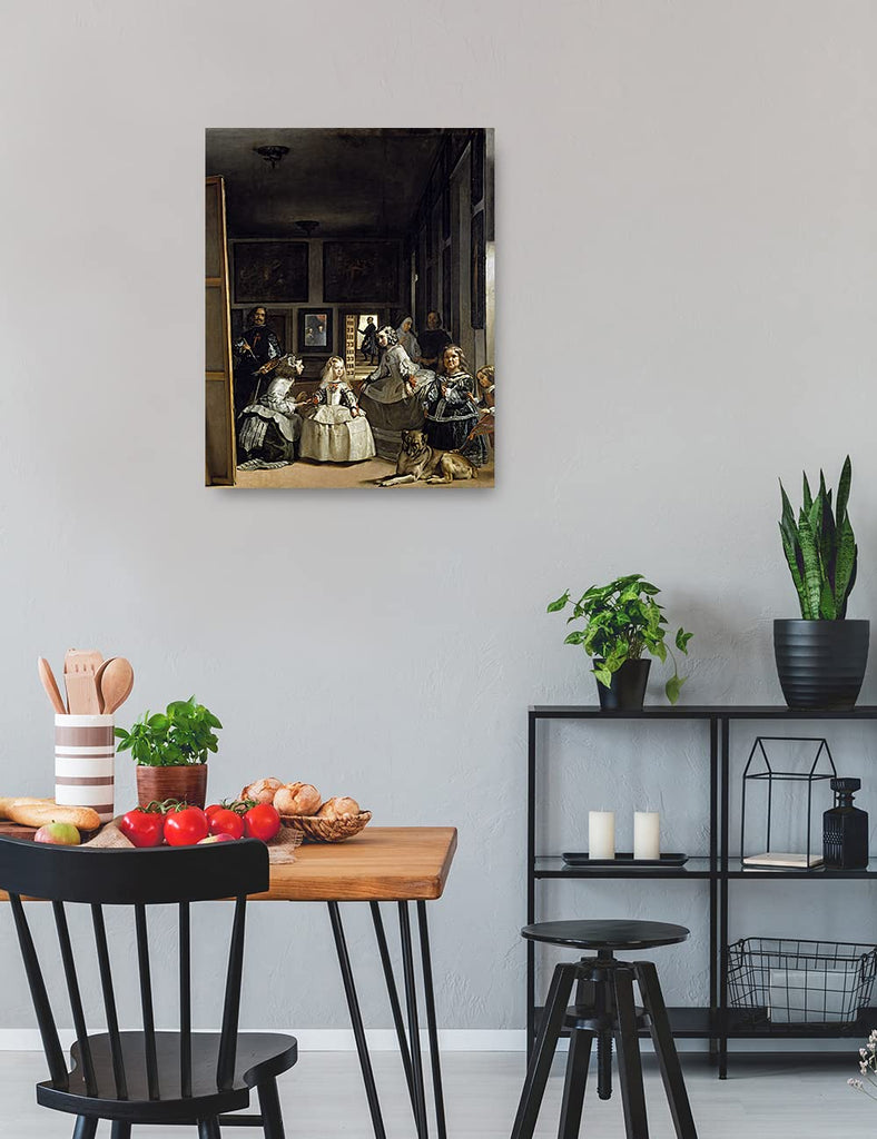 Las Meninas Canvas, by Diego Velazquez, Size 20x16 in