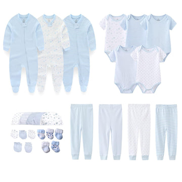 Newborn Layette Gift Set 27-Piece Baby Girl Clothes Bodysuits, Pants Essentials and Accessories