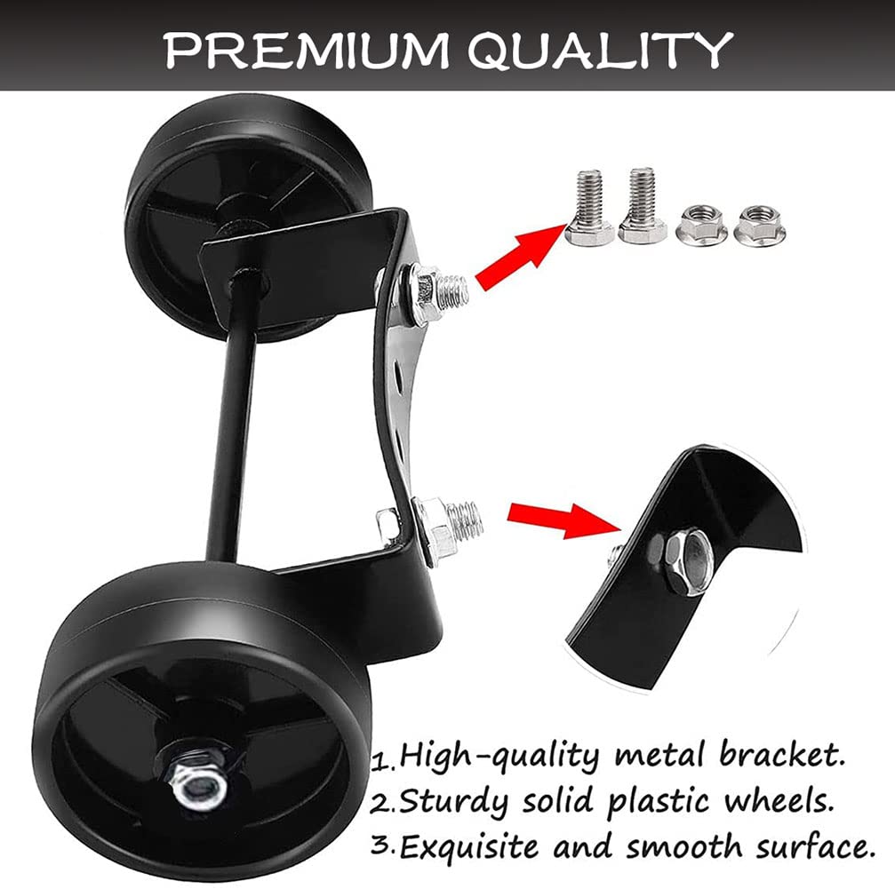 Universal Patio Heater Wheel Kit-Easy to Move/Install-Gas Patio Heater Replacement Universal Movable Wheel, Patio