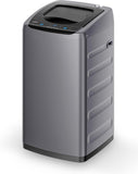 Portable Washing Machine, 0.9 cu.ft Compact Washer With LED Display, 5 Wash Cycles, 2 Built-in Rollers, Space Saving