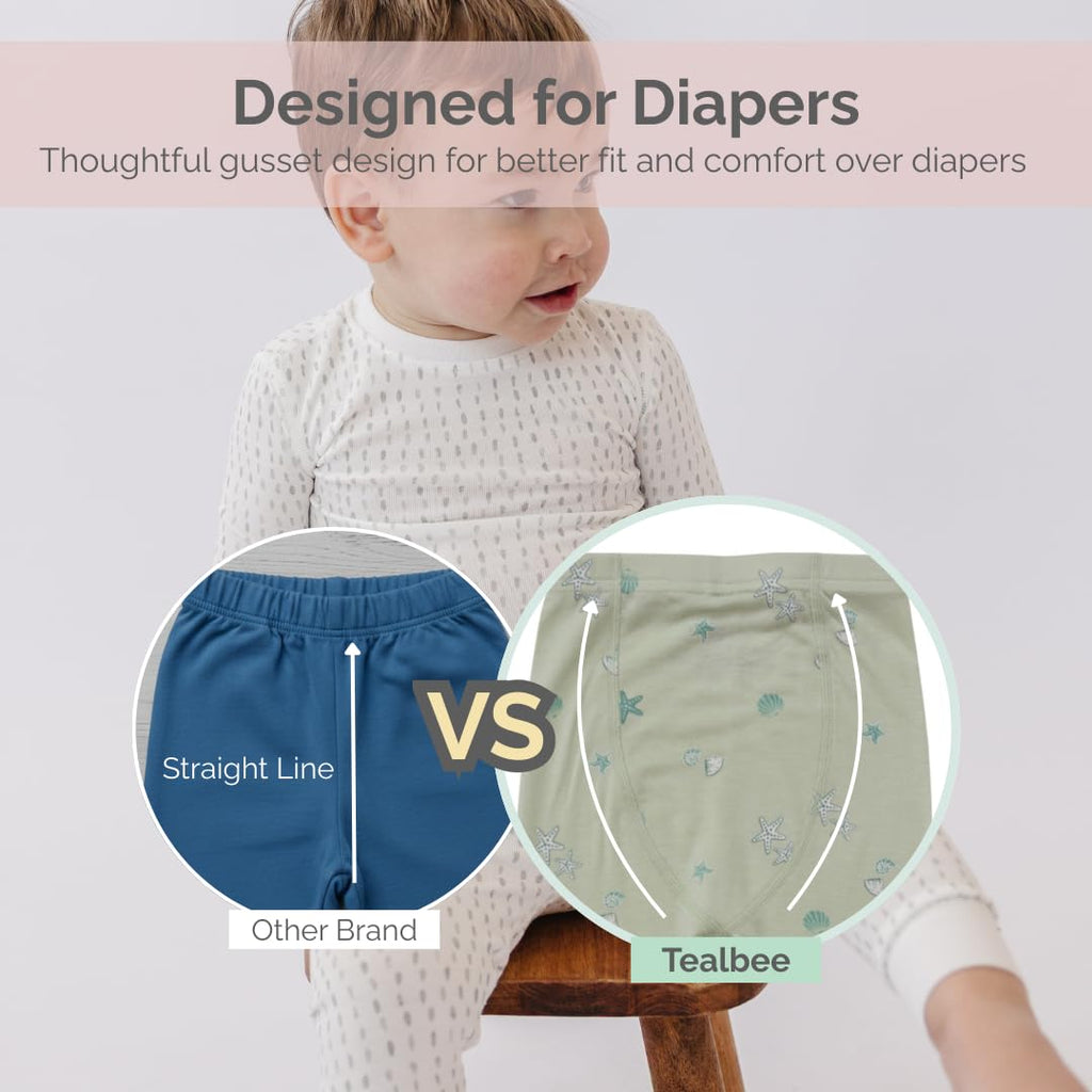 Toddler Pajamas, Modal 2 Piece Long Sleeve, Boys Girls