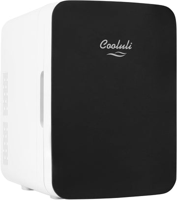 10L Mini Fridge for Bedroom, Car, Office Desk & Dorm - Portable Thermoelectric Cooler & Warmer for Food, Drinks