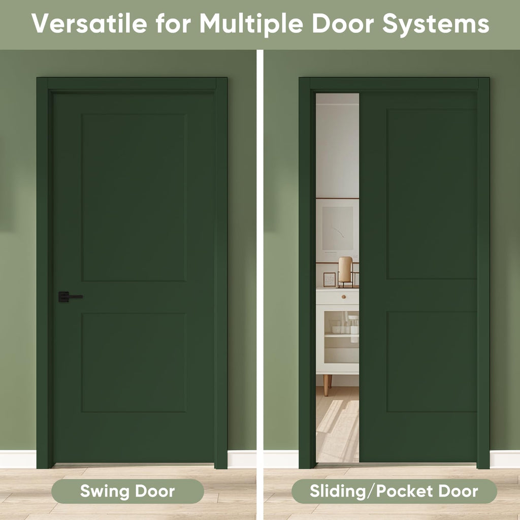 36x80 in 2-Panel White Primed Interior Door Panel