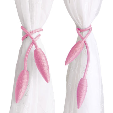Curtain Tiebacks Clips Creative Window Drape Twist Tie Backs European Style Custom Made Curtain Holders - 2 Pieces