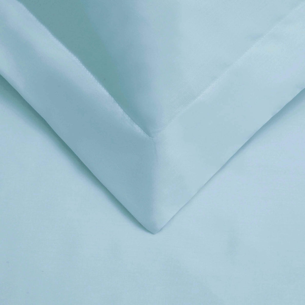 100% Egyptian Cotton 530 Thread Count Solid Duvet Cover Set, 1 Duvet Cover with Button Closure, 2 Pillow Shams