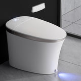 EPLO Luxury Smart Toilet with Auto Open/Close, Foam Dispenser, ADA Comfort Height Heated Seat, Warm Water/Dryer