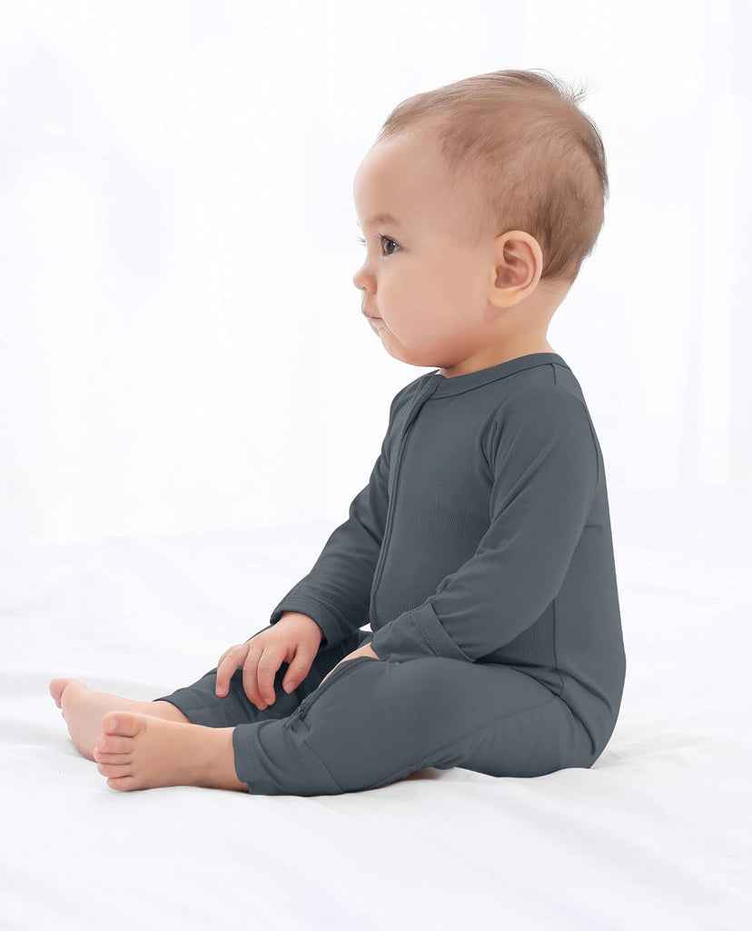 Baby Rayon Footless Snug Sleepers, Way Zip Footless Pajamas Pack