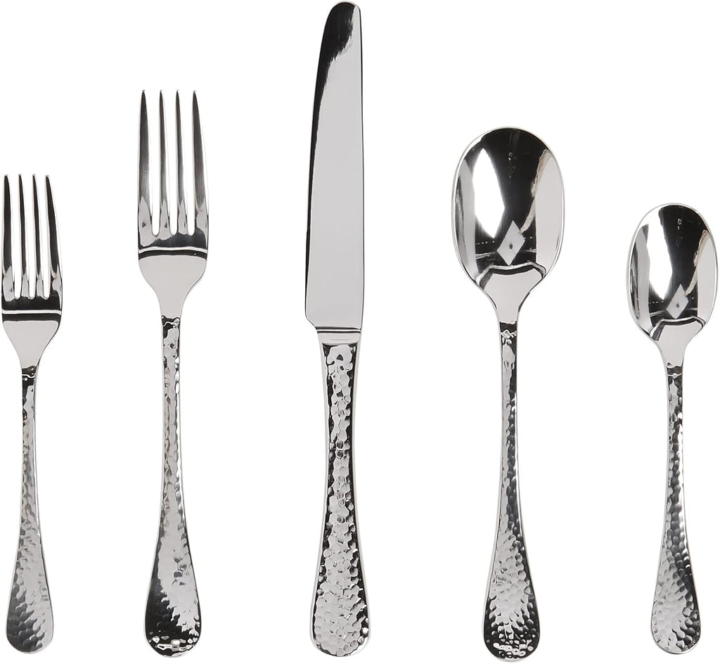 Lafayette 20-Piece Stainless Steel Flatware Set, Service for 4, Silver, 36015-9