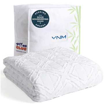 Exclusive Cooling Weighted Blanket Rayon Derived from Bamboo, Bed Blanket for One Person of 140lbs, Ideal for