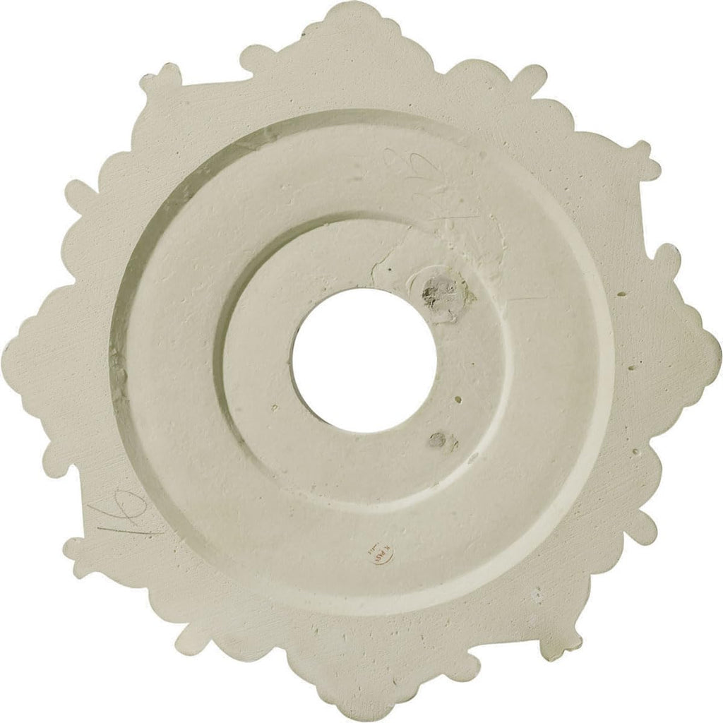 18"OD x 3 1/2"ID x 1 1/2"P Riley Ceiling Medallion (Fits Canopies up to 4 5/8")