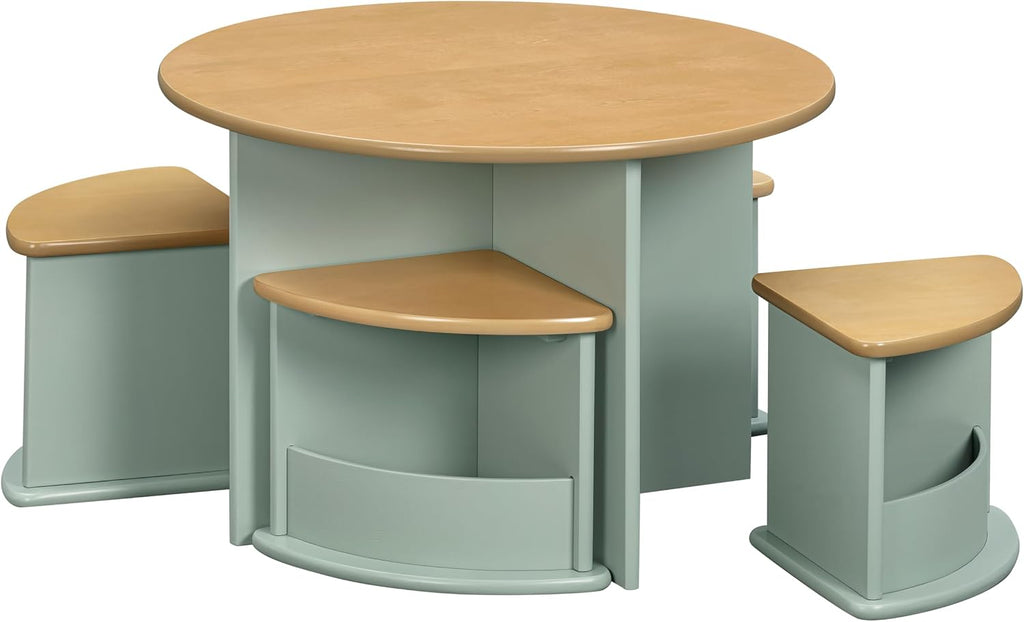 Nessa Nesting Play Table in Light Sage/Honey