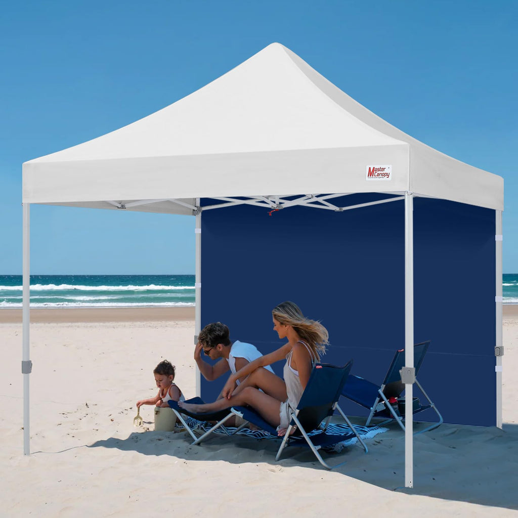 10x10 Pop Up Canopy Sidewall Only1-Pack Navy Blue