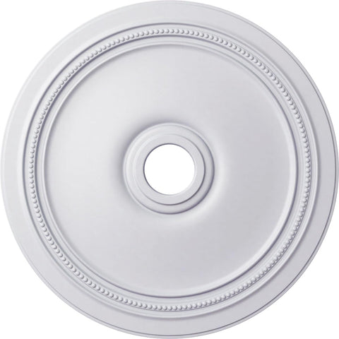 Diane Ceiling Medallion, 24"OD x 3 5/8"ID x 1 1/4"P (Fits Canopies up to 6 1/4"), Factory Primed