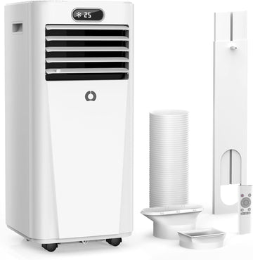 Portable Air Conditioners,10,000 BTU 3-in-1 Portable AC unit for Rooms up to 450 Sq. Ft, Featuring 24H Timer