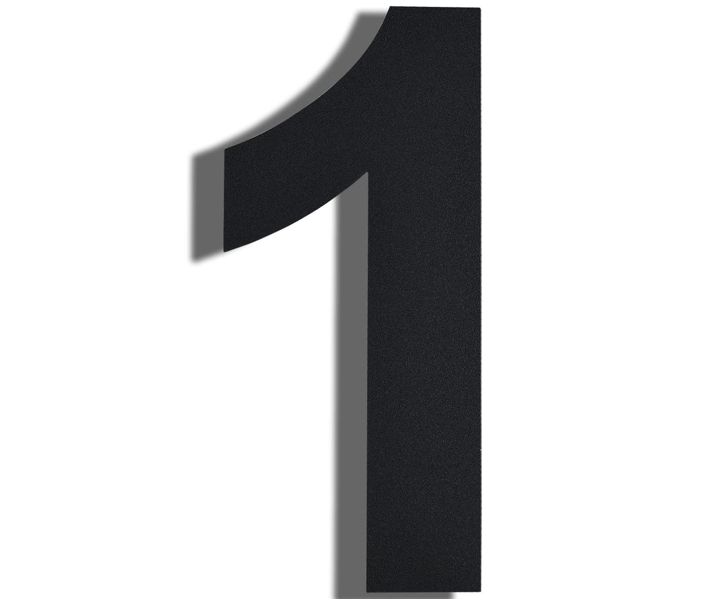 Modern House Numbers for Outside-12 Inch High Stainless Steel Home Address Numbers/Floating Appearance/Easy to
