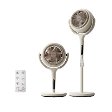 Standing Fan , 1100CFM Pedestal Fans Oscillating with Remote and Night Light, 3 Modes Floor Fan with DC Motor, 25dB
