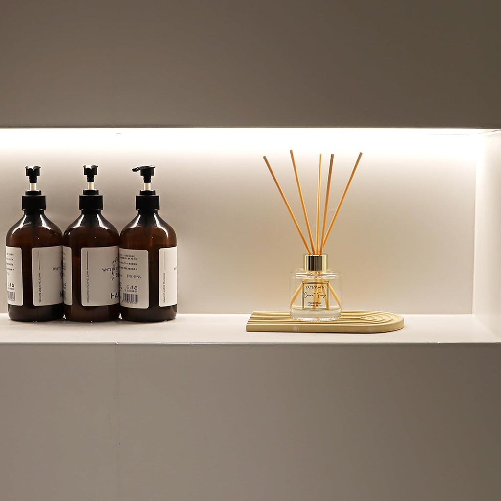 100ml Scent Diffuser with 6 Fiber Sticks, 3.5 oz Reed Diffuser Set