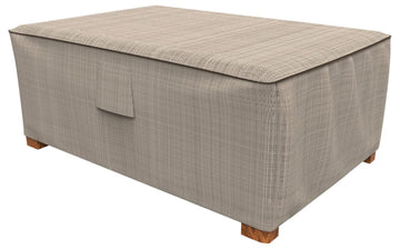 English Garden Waterproof Patio Ottoman Cover