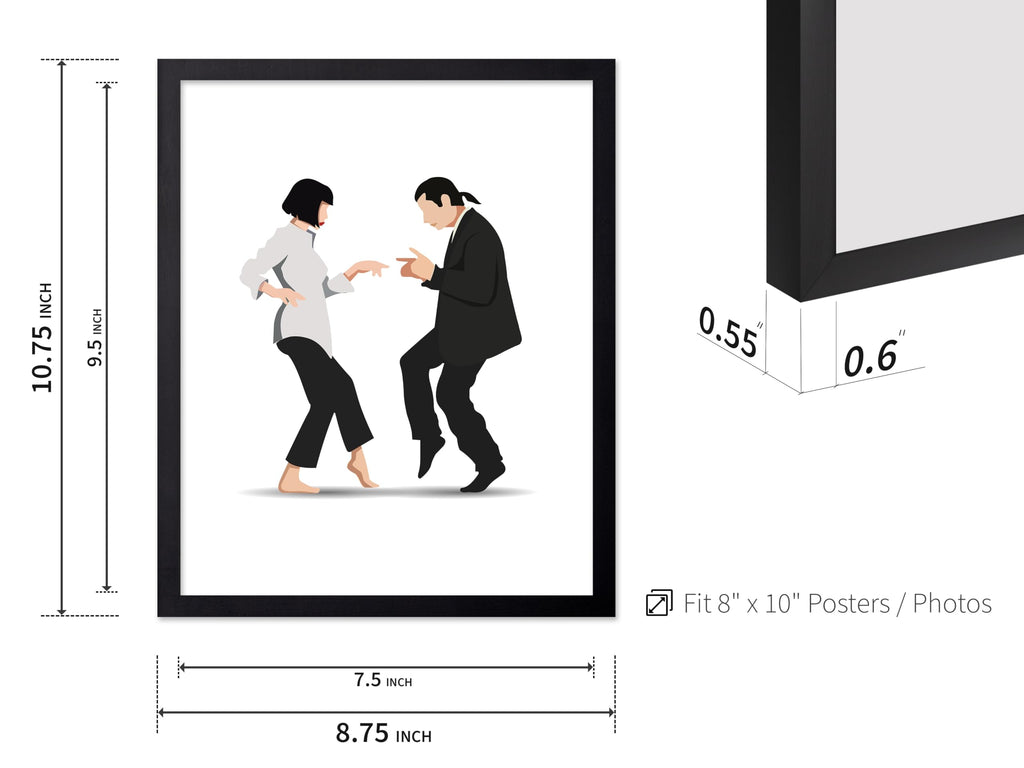 Master Dance Scene Print - Famous Movie Poster - Classic Film The Twist Art - Fun Gift for Men, Women & Dancer