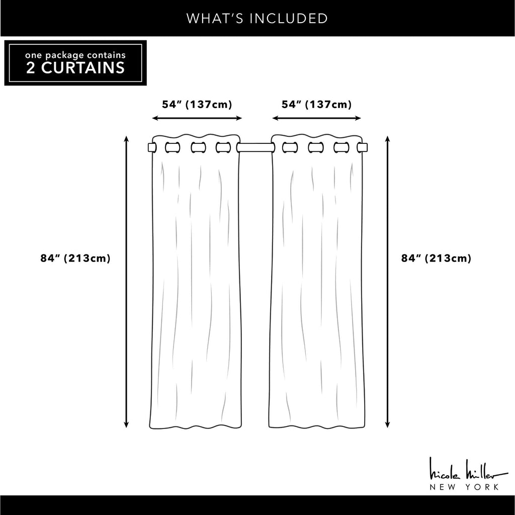 Canvas Indoor/Outdoor Grommet Top Curtain Panel Pair, 54"x96", Khaki