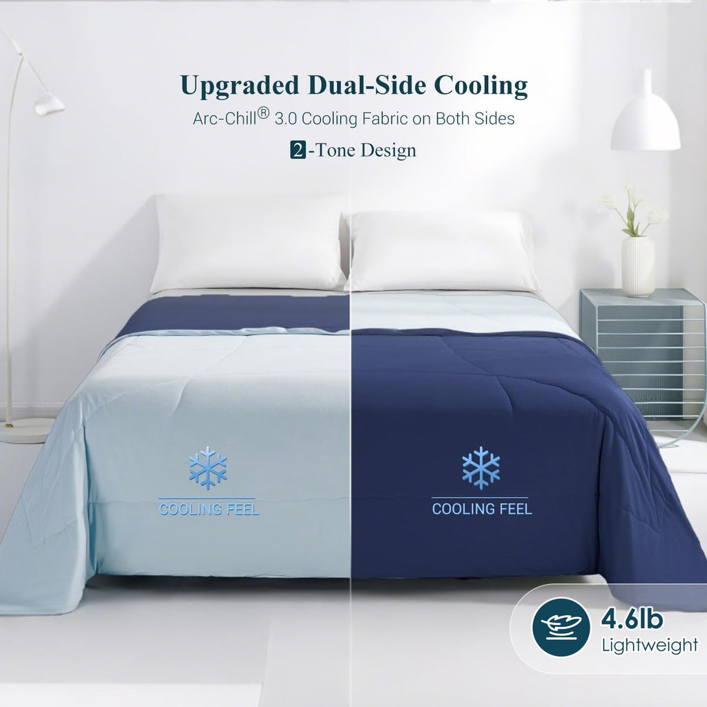 Cooling Comforter Queen Size, Cooling Blanket for Hot Sleepers