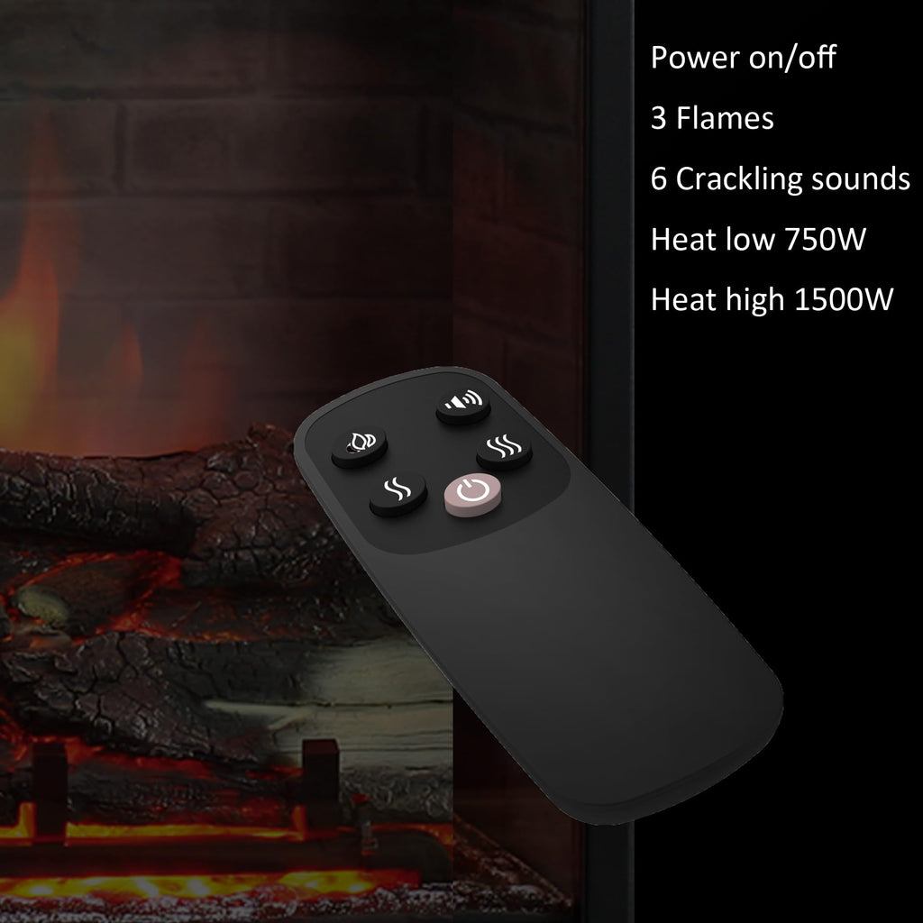 Gavin 33x21 Inches Electric Fireplace Insert