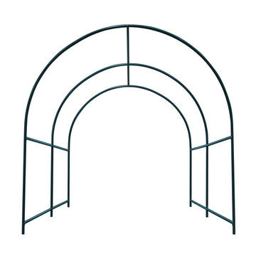 Steel Garden Arch Metal Garden Arch Multi-Size Climbing Plants Arch Arbor (8.2'x 7' x 7.2')