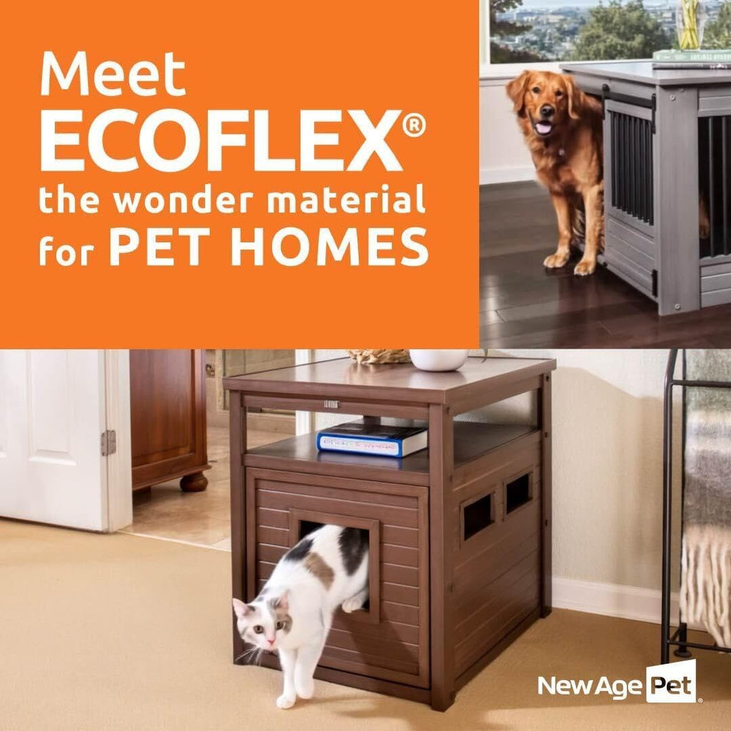 Litter Box Enclosure, Jumbo, Grey