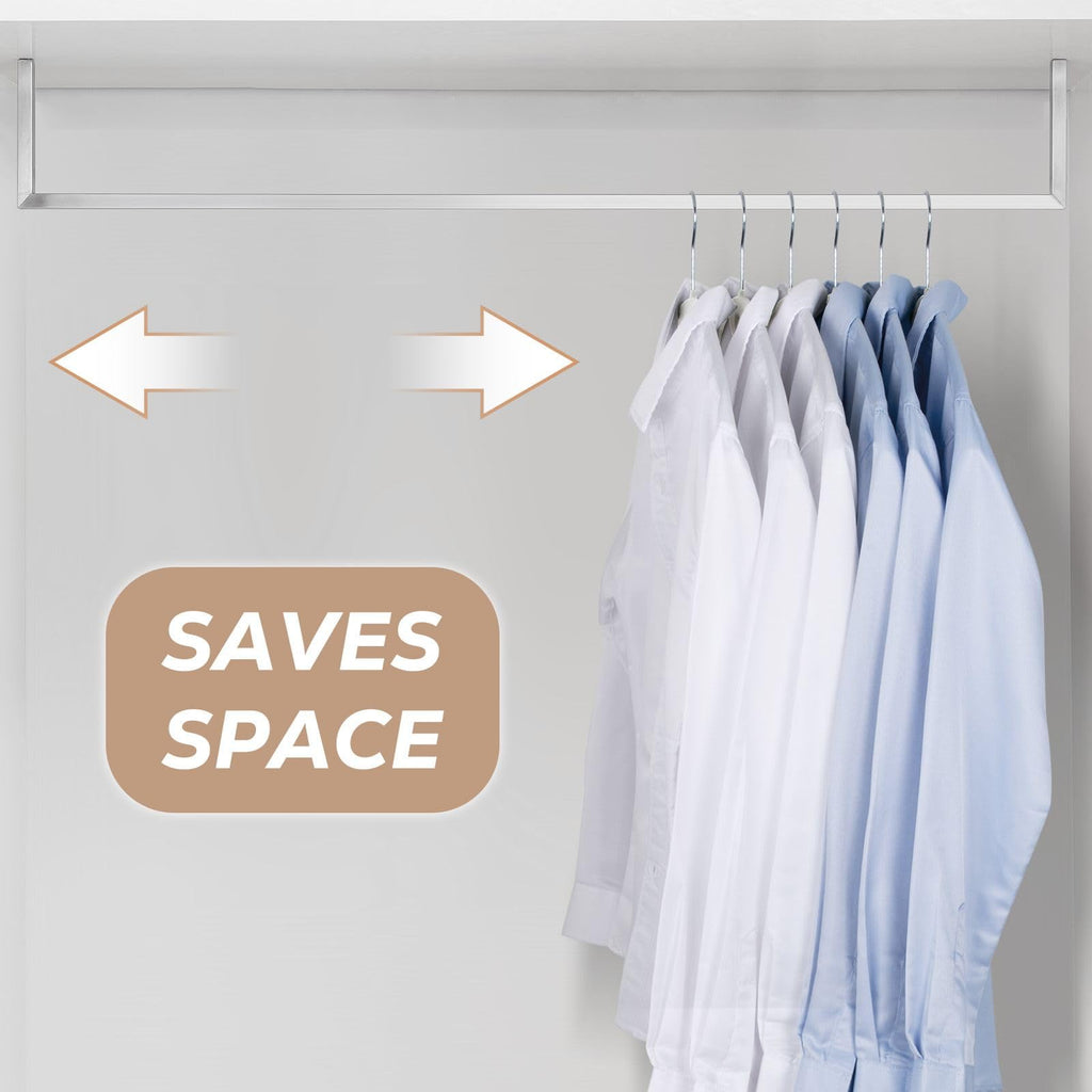 Plastic Hangers White Clothes Hanger 30 Pack