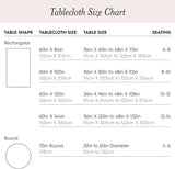 Annaleigh Tablecloth Jacquard Fabric, Wrinkle Resistant for Dining, Holiday, Party, Wedding or Banqu