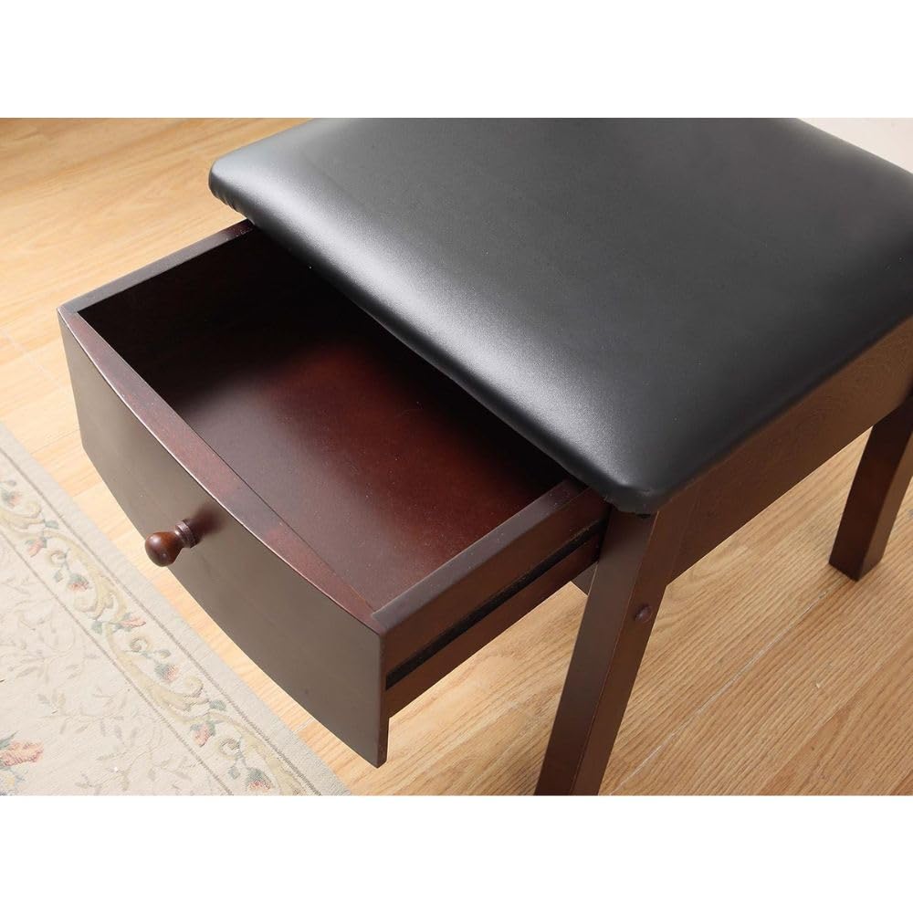 Wooden Chair Valet with Drawer Hanger Trouser Bar Belt And Tie Rack Storage Seat Luxury Suit Stand Clothes Organizer