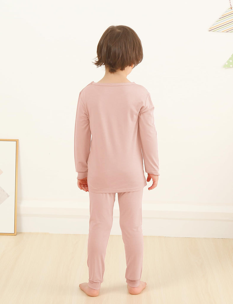 Boys Girls Pajama Sets Bamboo Viscose Toddler Sleepwear Kids Pjs