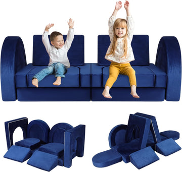 12PCS Modular Toddler Play Couch Kit